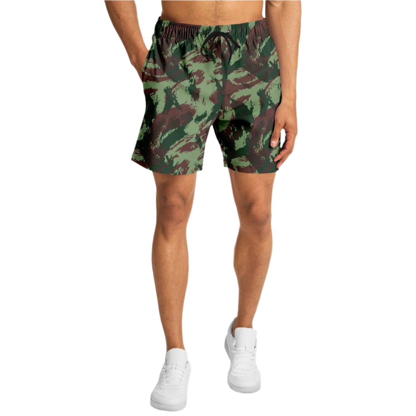 Portuguese Lizard Camo Swim Shorts 6.5"