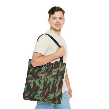 Portuguese Lizard Camo Vertical Tote Bag