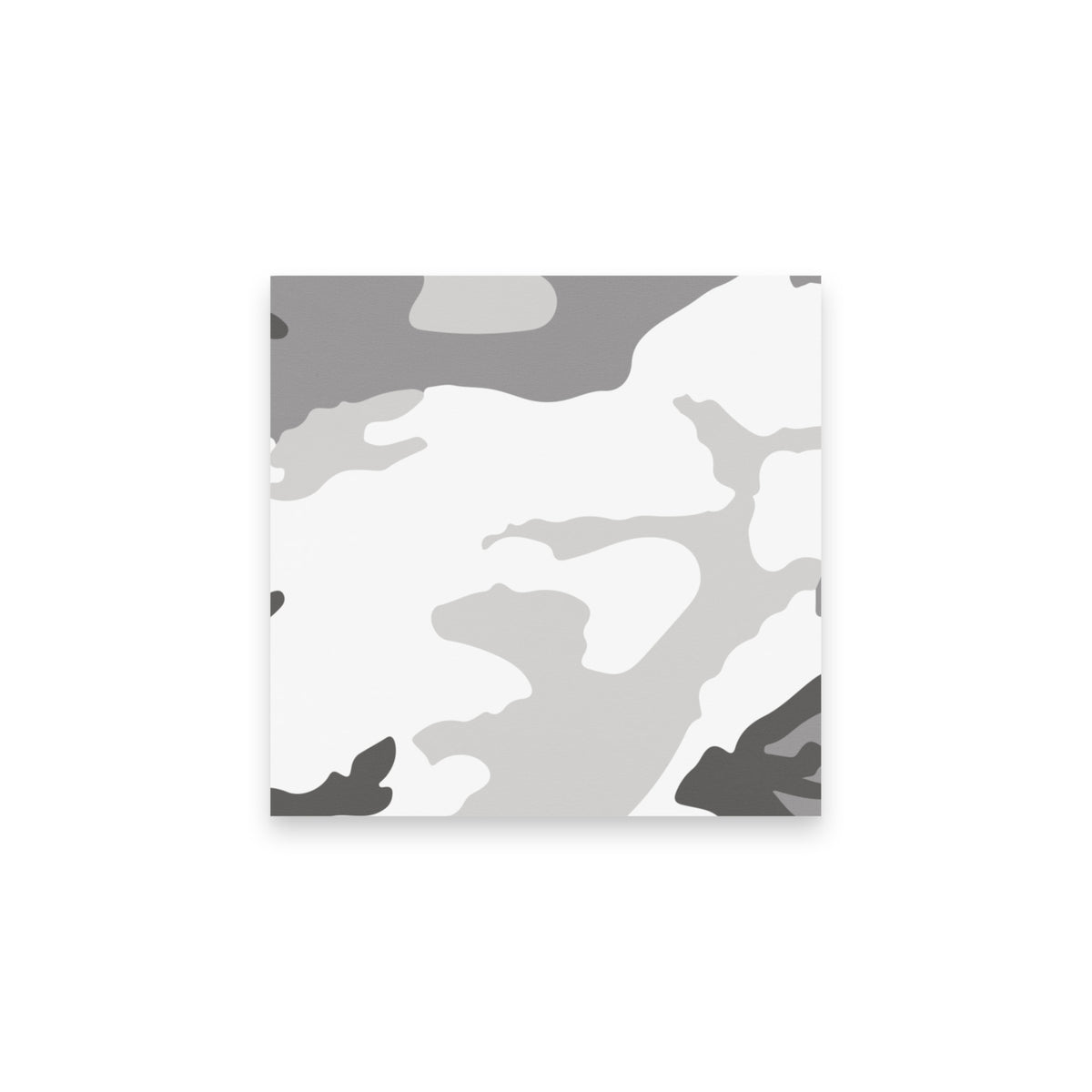 M81 Urban Camo Post-it® Notes, 3″×3″ front with grayscale woodland print