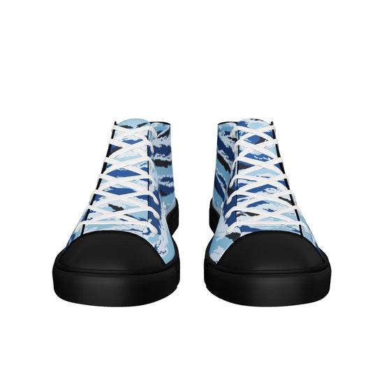 Kamysh Blue Camo Men’s Sneaker Hi