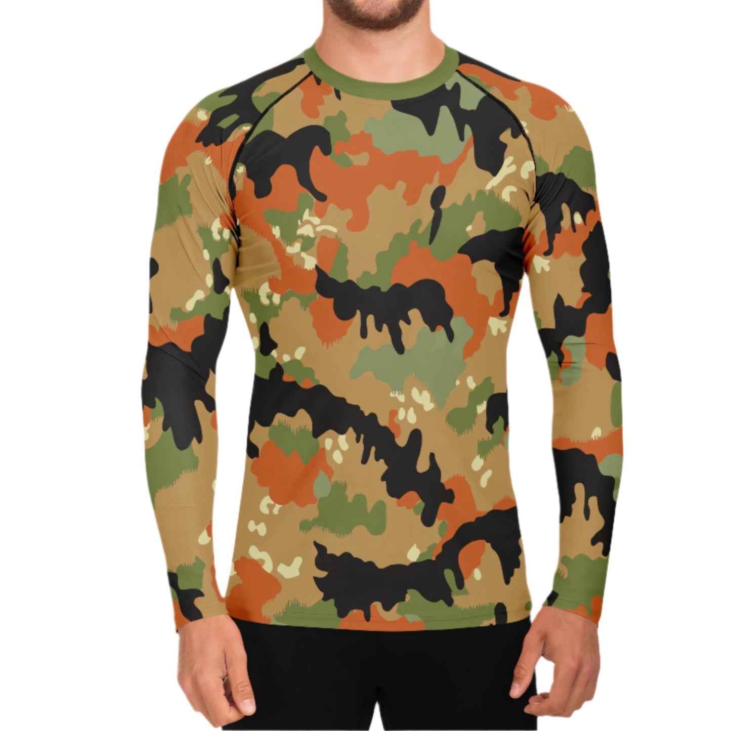 Leibermuster Camo Men's Long-sleeve Base Layer