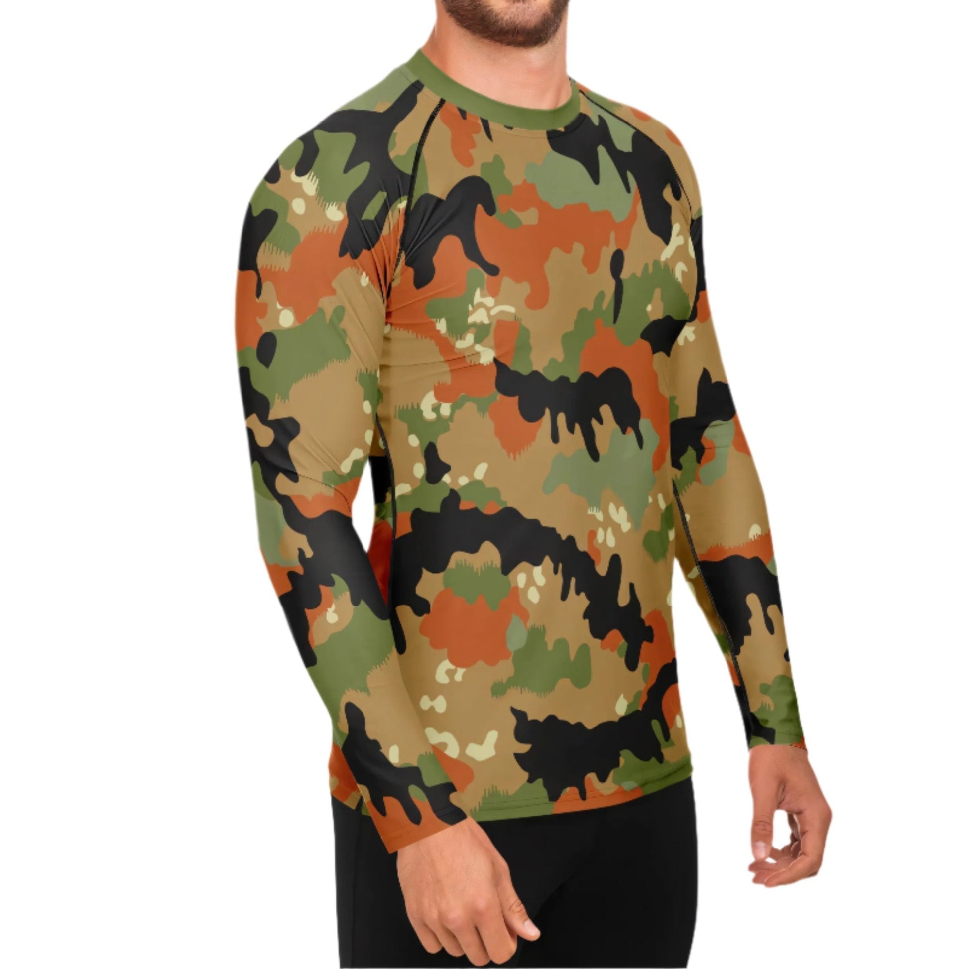 Leibermuster Camo Men's Long-sleeve Base Layer