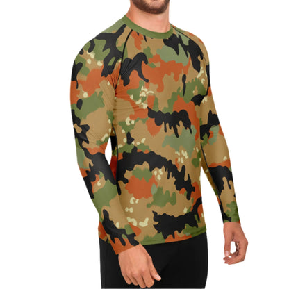 Leibermuster Camo Men's Long-sleeve Base Layer