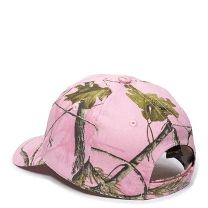 Pink RealTree Camo 6-Panel Cap