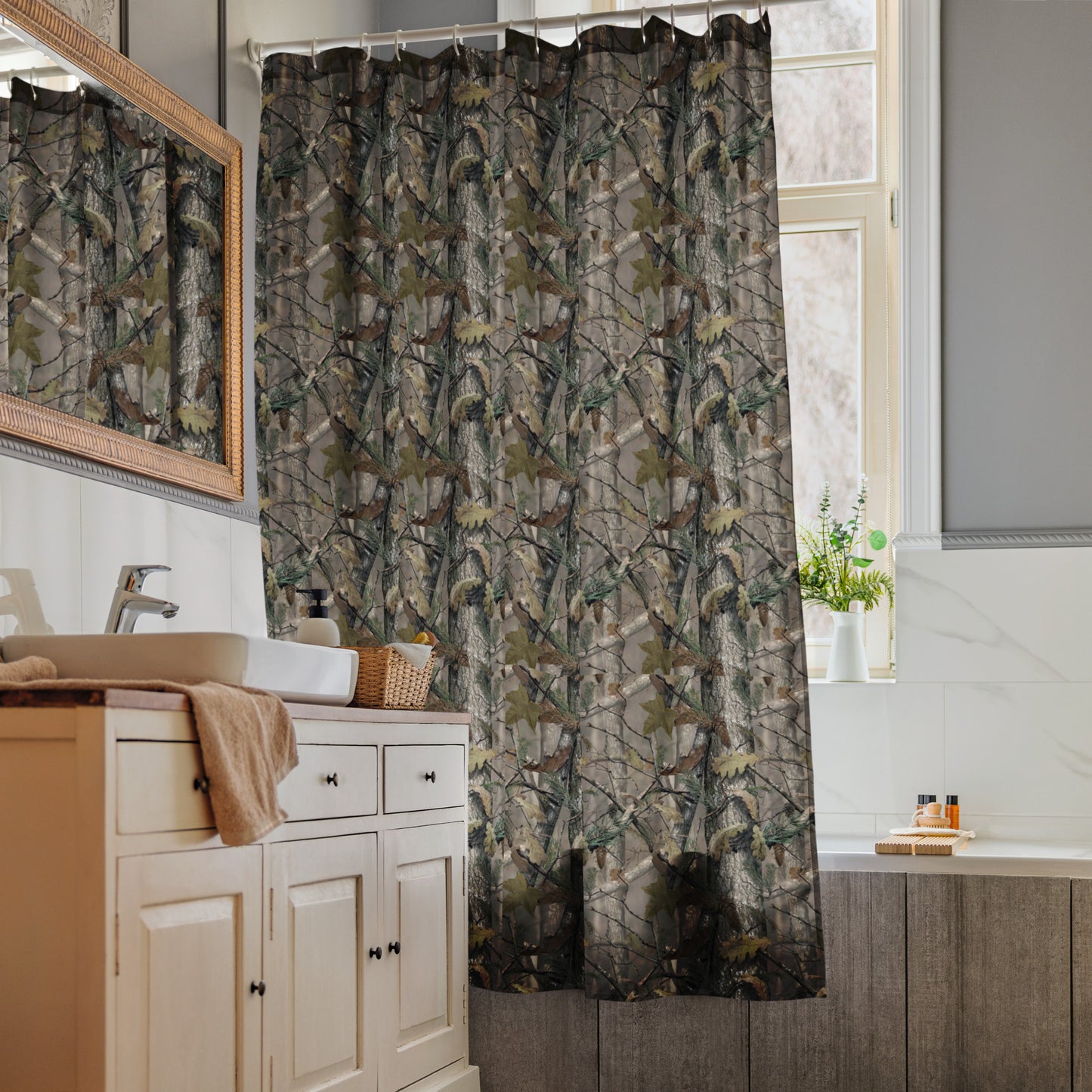 Blind Max HD Camo Shower Curtain _ Concealing Coloration