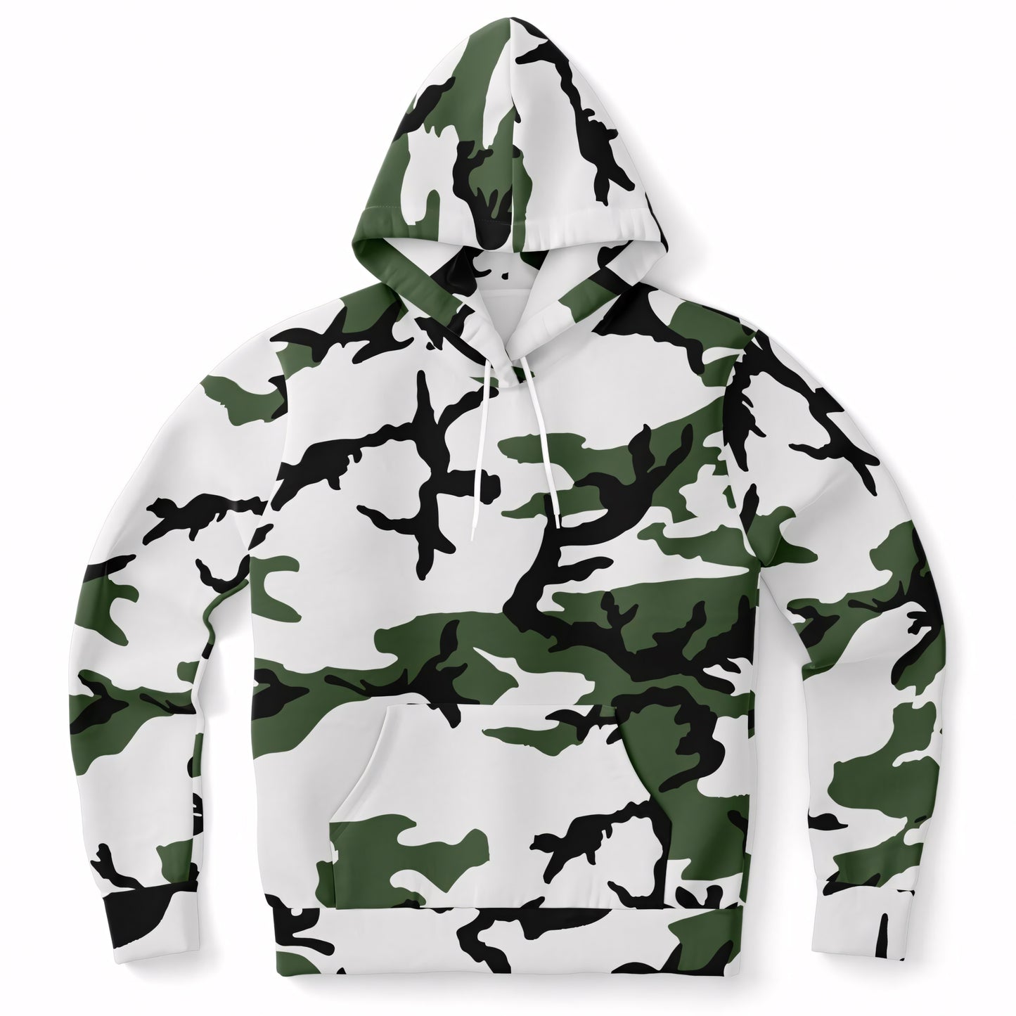 Three-Color Snow Camo Hoodie