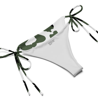 Snow BDU Camo String Bikini Set.