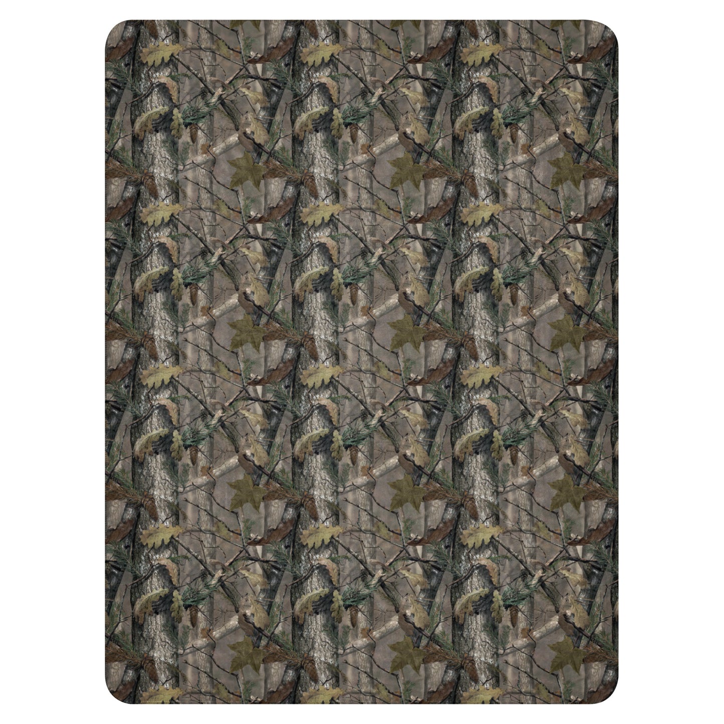 Blind Max HD Camo Sherpa Blanket – 60” × 80”