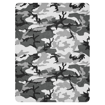 M81 Urban Camo Sherpa Blanket