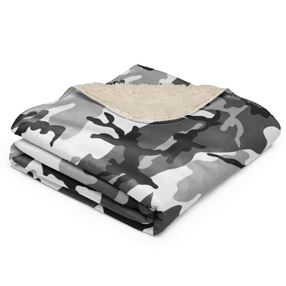 M81 Urban Camo Sherpa Blanket