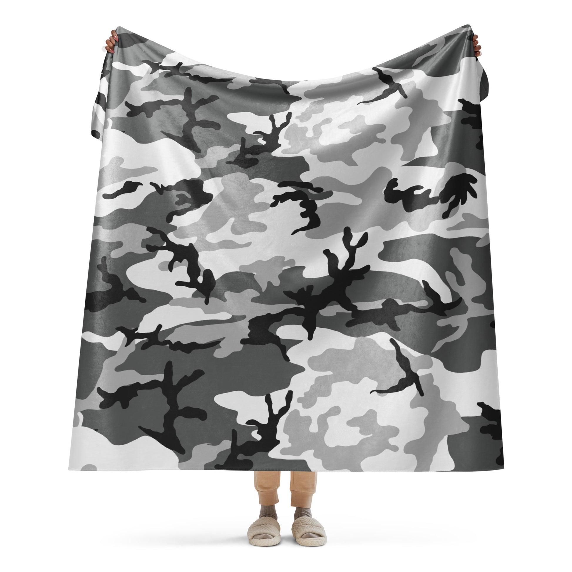 M81 Urban Camo Sherpa Blanket