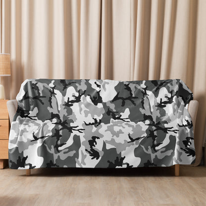 M81 Urban Camo Sherpa Blanket