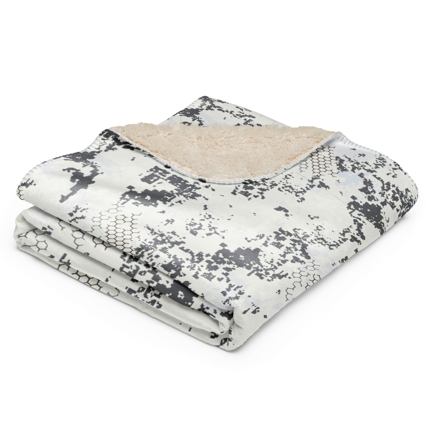 BlindTech Snow Camo Sherpa Blanket