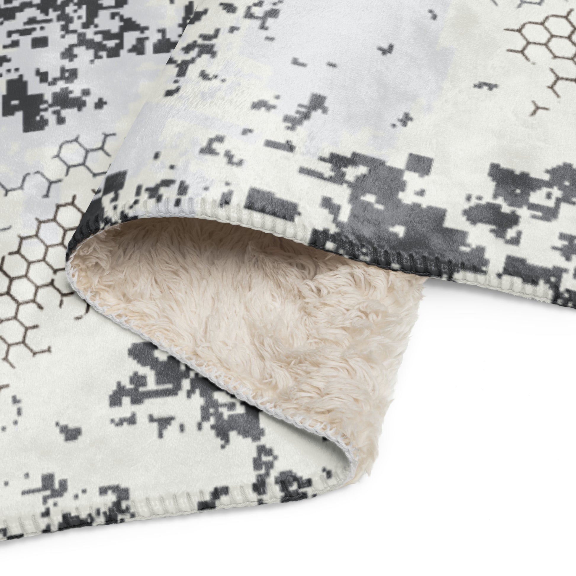 BlindTech Snow Camo Sherpa Blanket