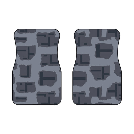 T-Pattern Urban Camo Front Seat Car Mats (Set of 2) - Set