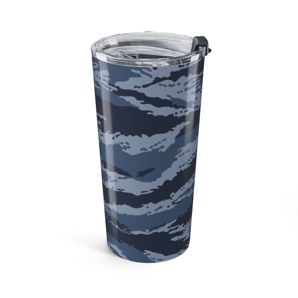 Kamysh Blue Camo 20oz Tumbler - close-up