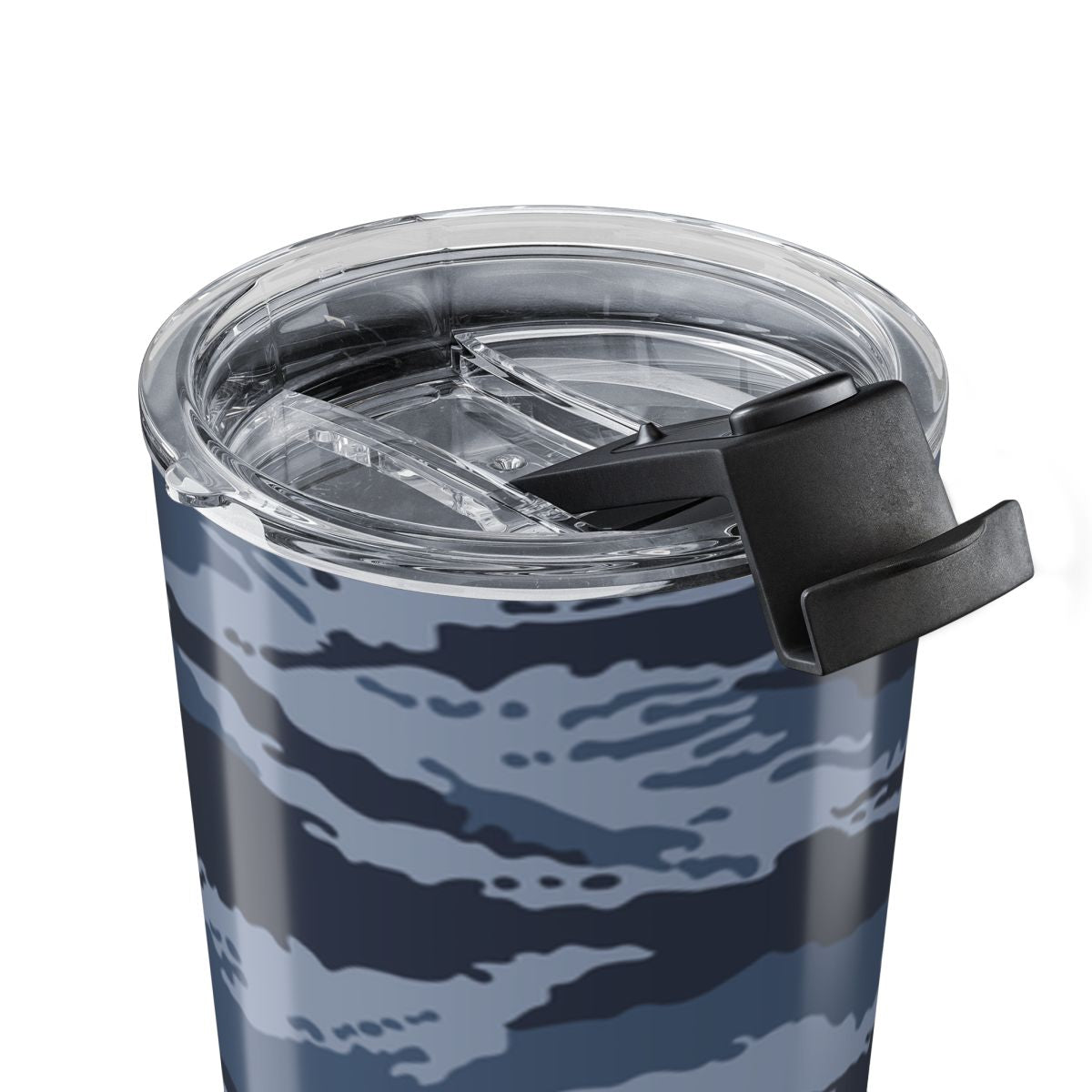 Kamysh Blue Camo 20oz Tumbler - close-up