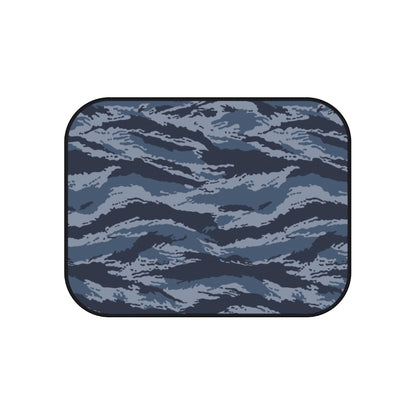 Kamysh Blue Camo All-Weather Car Mats (Set of 4)  - close-up