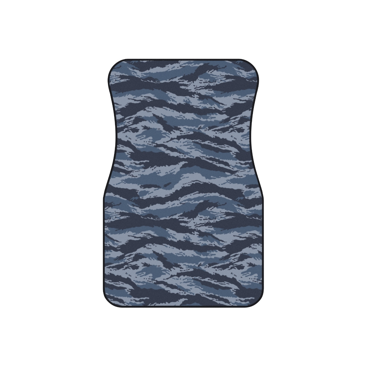 Kamysh Blue Camo All-Weather Car Mats (Set of 4)  - front