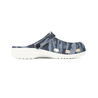 Kamysh Blue Camo EVA Clog - close-up