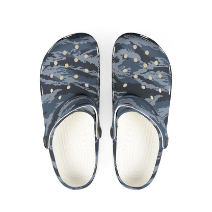 Kamysh Blue Camo EVA Clog - front