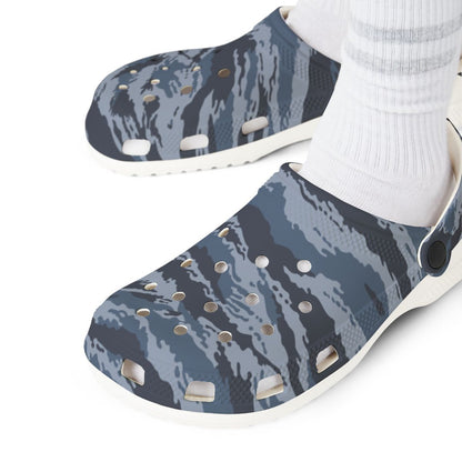Kamysh Blue Camo EVA Clog - close-up