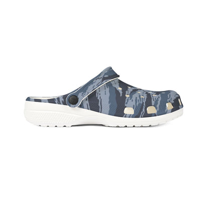 Kamysh Blue Camo EVA Clog - close-up