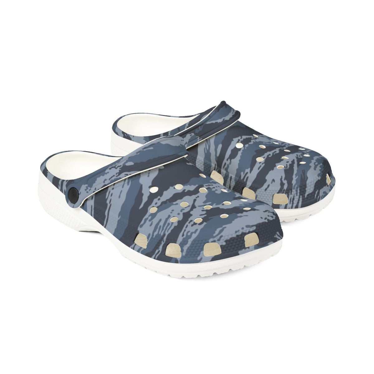 Kamysh Blue Camo EVA Clog - close-up