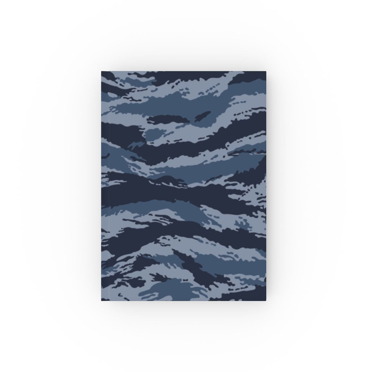 Kamysh Blue Camo Hardback Notebook - front