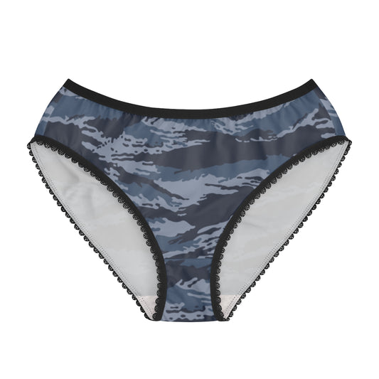 Kamysh Blue Camo Panties - front