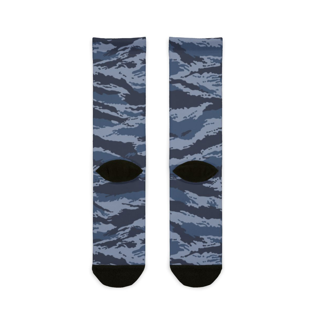 Kamysh Blue Camo Socks - close-up