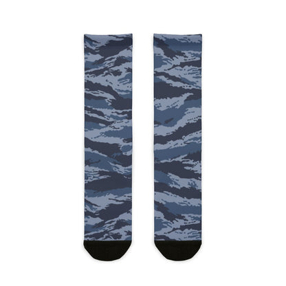 Kamysh Blue Camo Socks - front