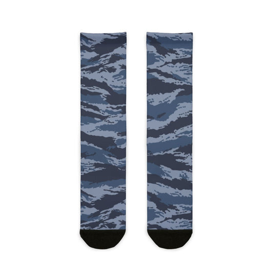 Kamysh Blue Camo Socks - front