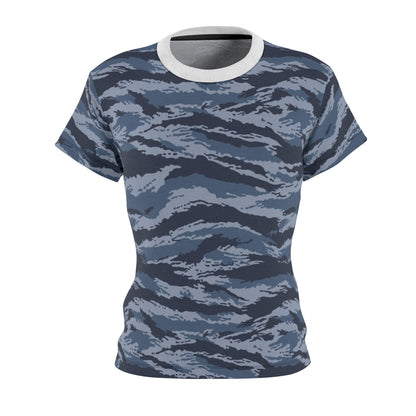 Kamysh Blue Camo Women’s T-Shirt - front