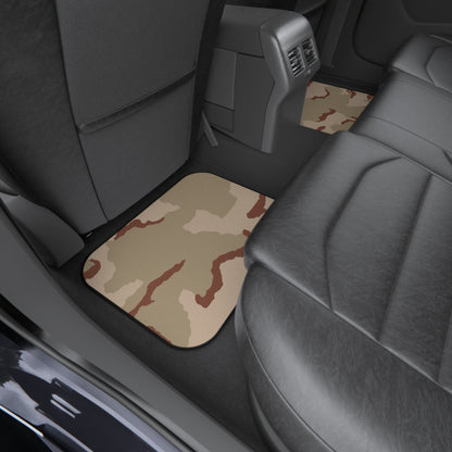 Three-Color Desert Camo All-Weather Back Car Mats (Set of 2)