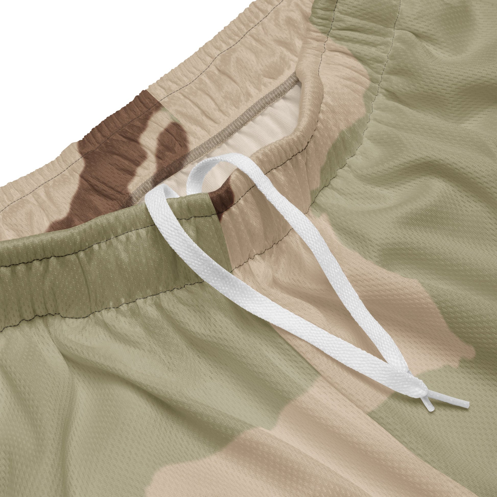 Three-Color Desert Camo Basketball Shorts _ Concealing Coloration