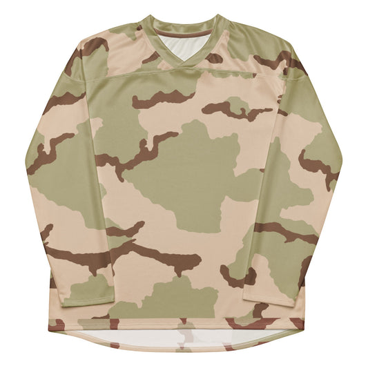 Three-Color Desert Camo Hockey Jersey