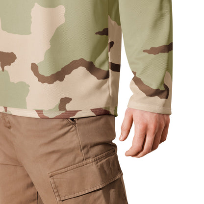 Three-Color Desert Camo Hockey Jersey