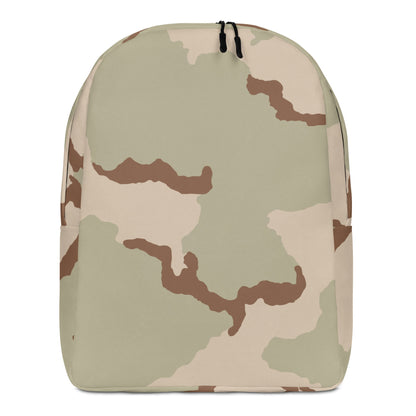 Three-Color Desert Camo Laptop Backpack _ Concealing Coloration