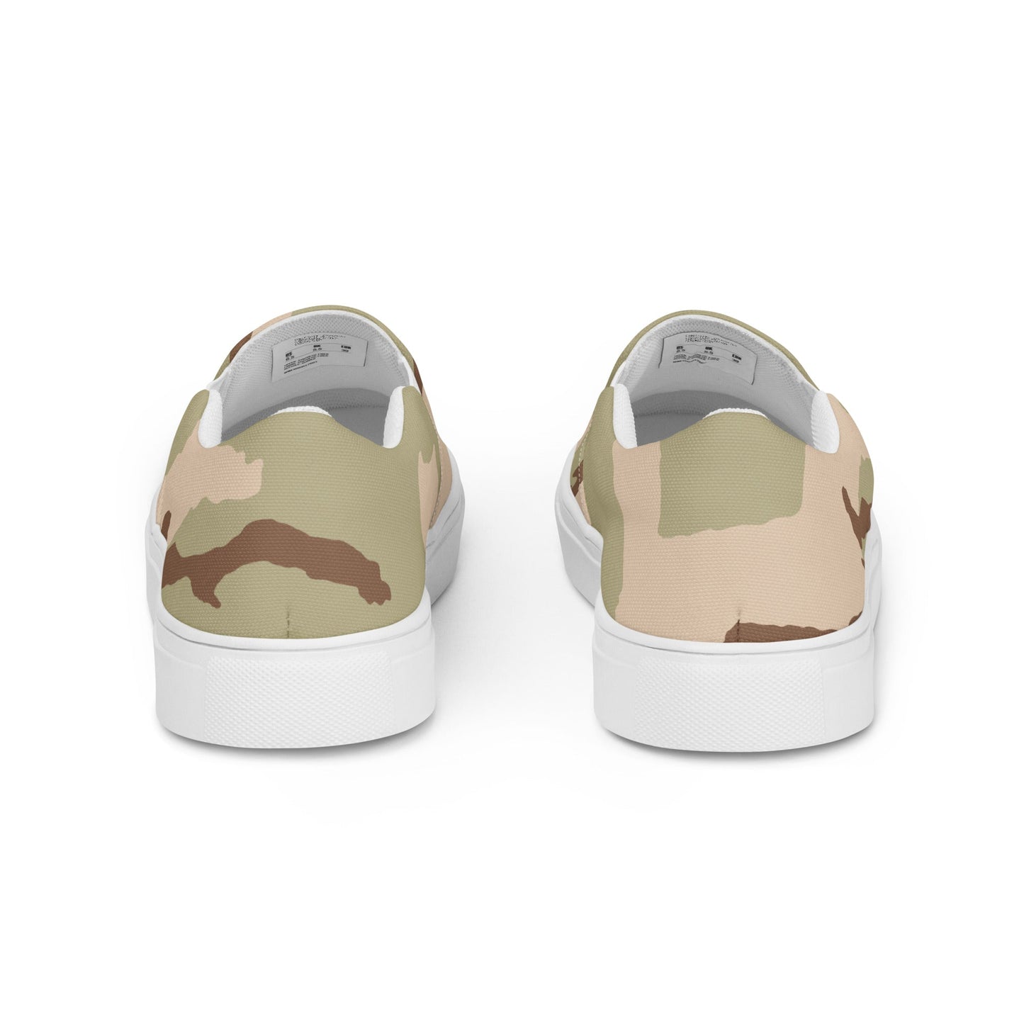 Three-Color Desert Camo Men's Slip-On Sneaker