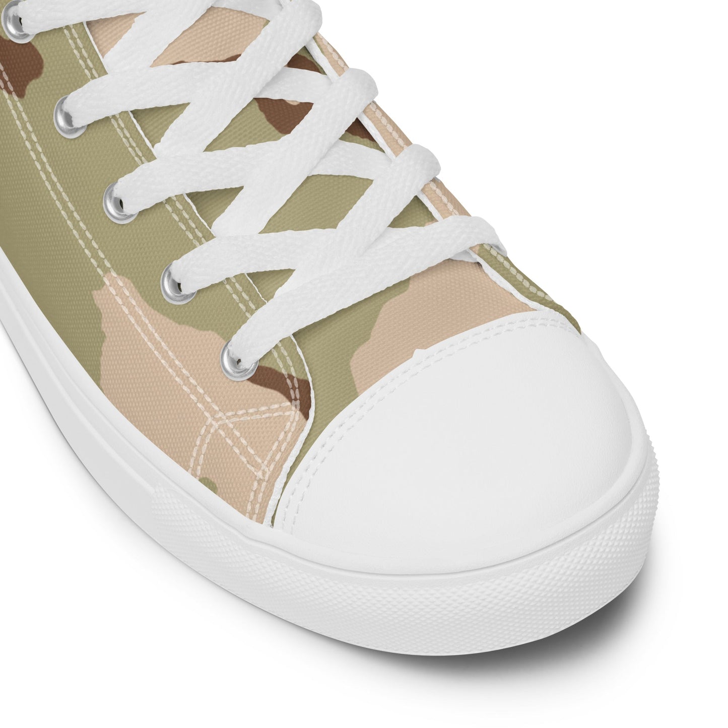 Three-Color Desert Camo Men's Sneaker Hi