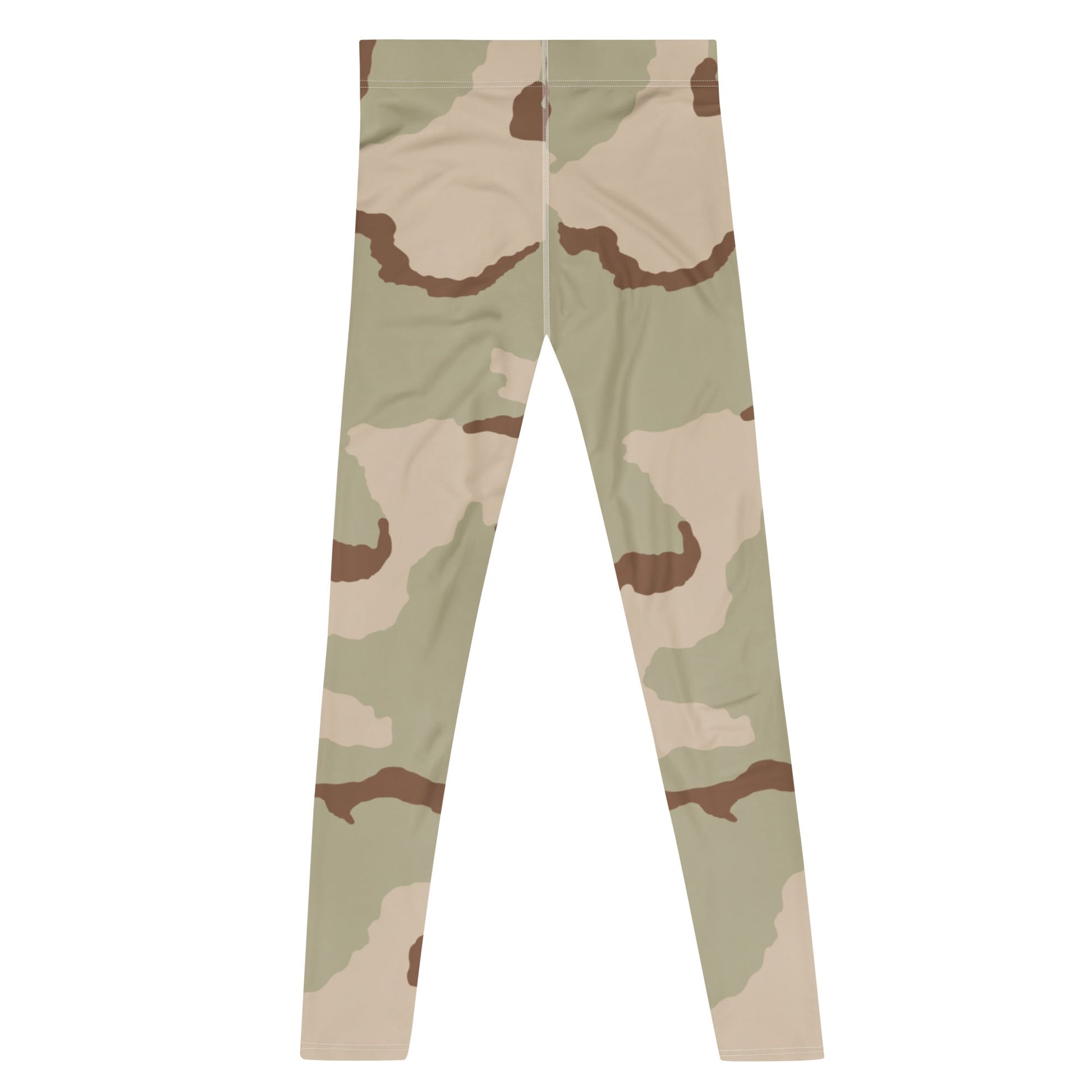 Three-Color Desert Camo Men's Leggings _ Concealing Coloration