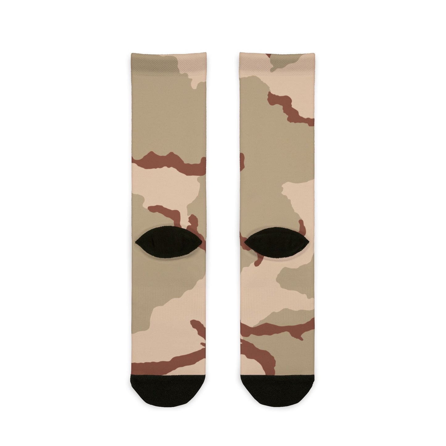 Three-Color Desert Camo Socks