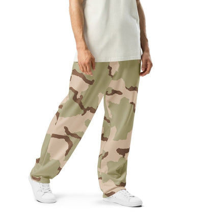 Three-Color Desert Camo Sweatpants