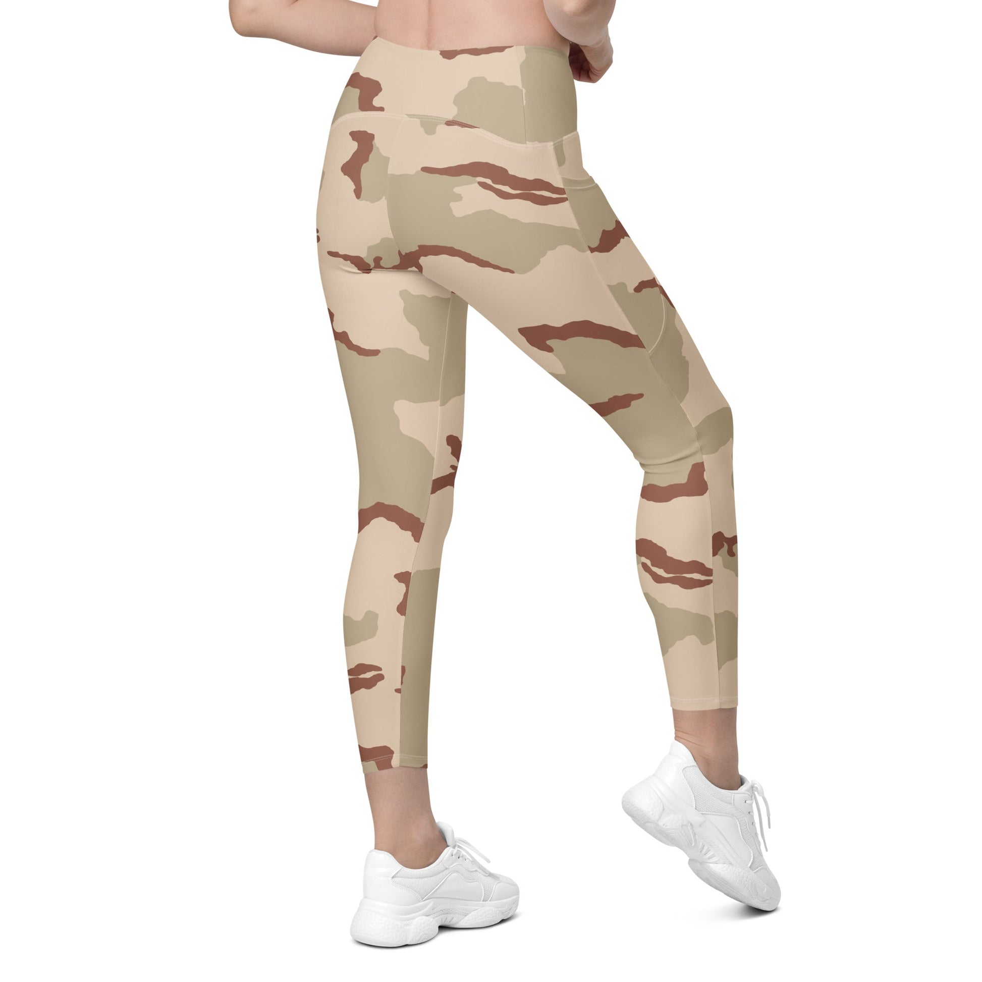 Three-Color Desert Camo Tech Leggings