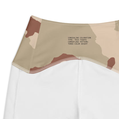 Three-Color Desert Camo Tech Leggings