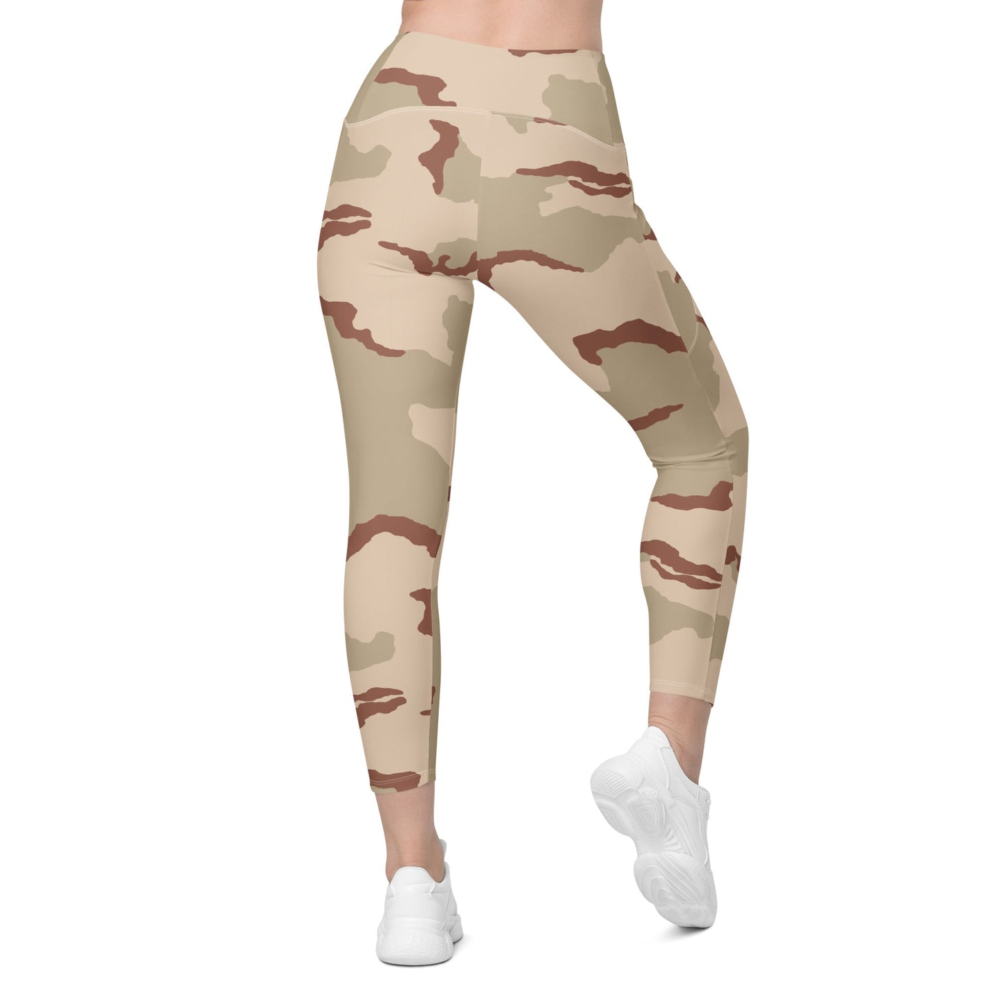 Three-Color Desert Camo Tech Leggings