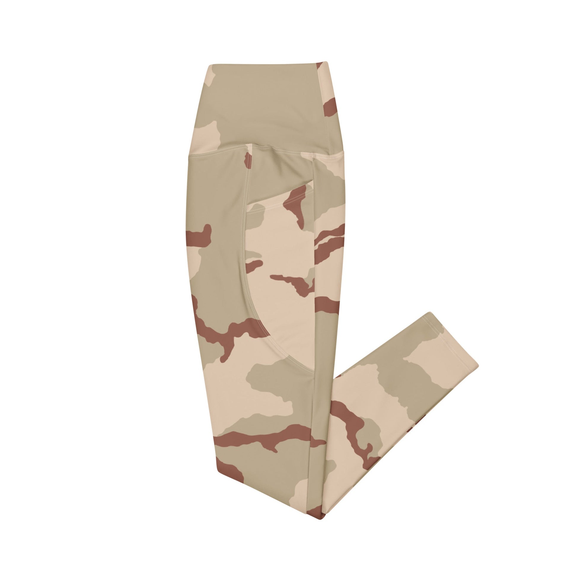 Three-Color Desert Camo Tech Leggings