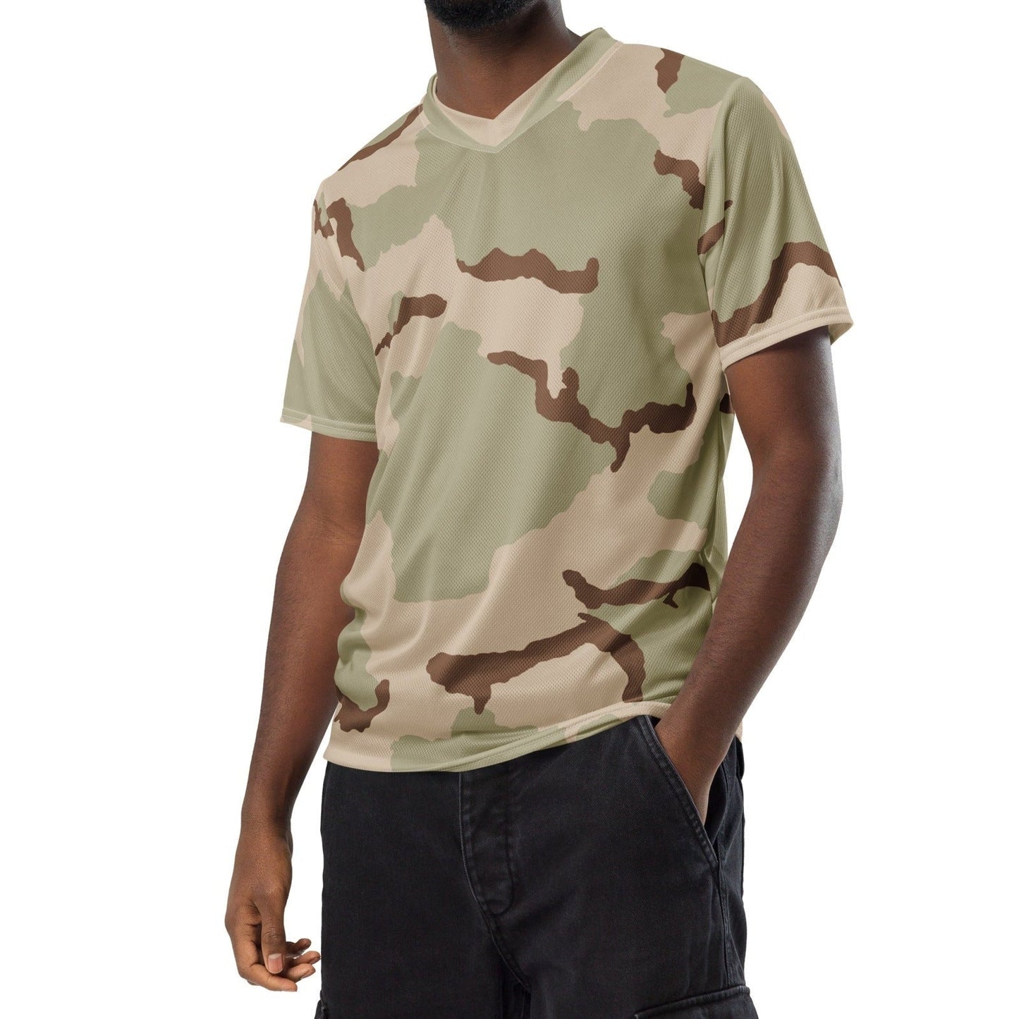 Three-Color Desert Camo Tech T-Shirt