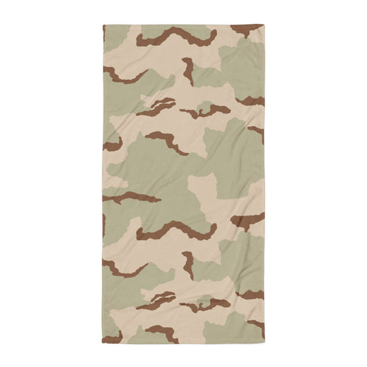 Three-Color Desert Camo Towel